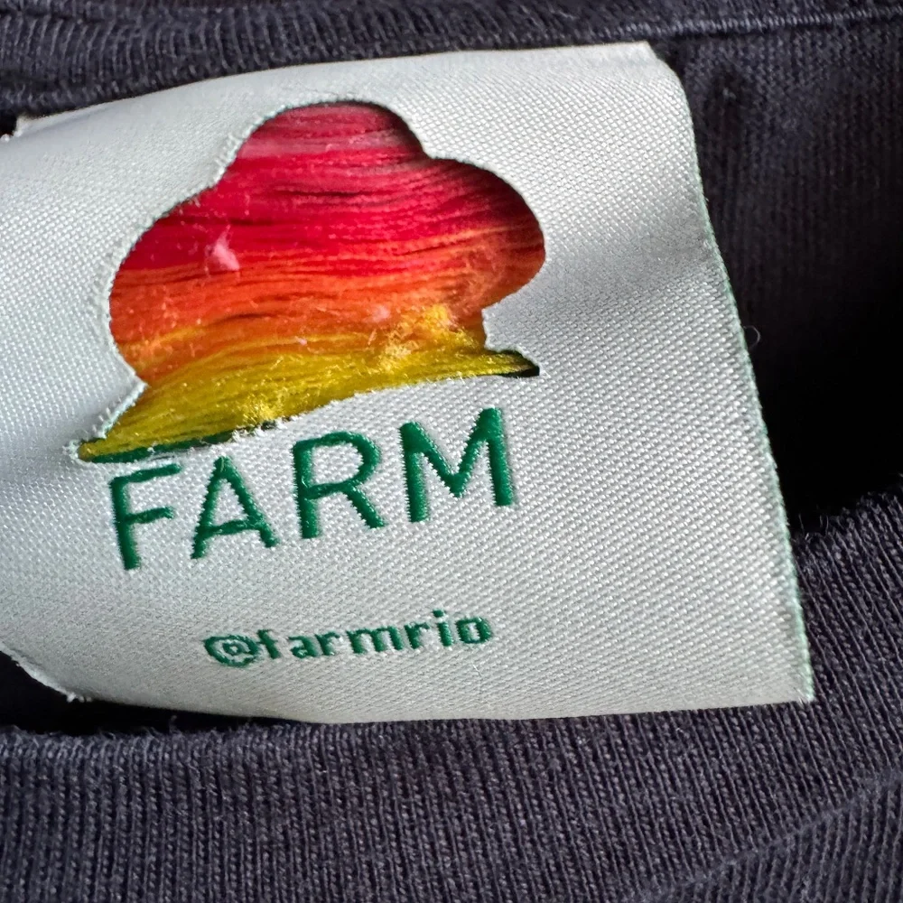 🌴Farm Rio Black Leopard 🐆 T-shirt - Picture 3 of 3